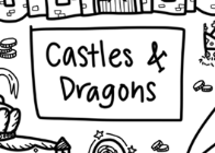 Castles & Dragons Silicone Colouring Mat