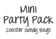 DrawnBy: Mini Party Pack (Coasters)