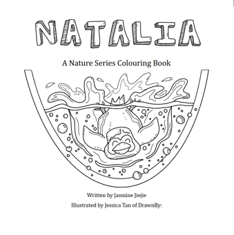 Natalia, A Nature Series Colouring Book