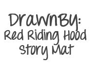Little Red Riding Hood Silicone Story Mat