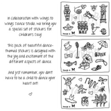Colouring Stickers (Dance Set of 3)
