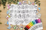 A Little abc Silicone Learning Mat