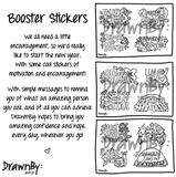 Colouring Stickers (Booster Set of 3)