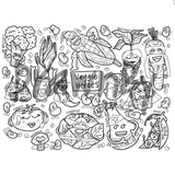 Veggie Heroes Silicone Colouring Mat