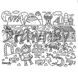 Candy Land Silicone Colouring Mat