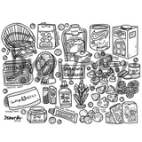 Singapura Childhood Silicone Colouring Mat