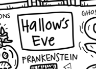 Hallow's Eve Silicone Colouring Mat