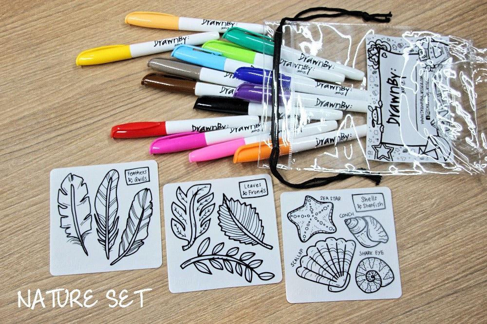 DrawnBy: Coaster Pack (3 coasters)