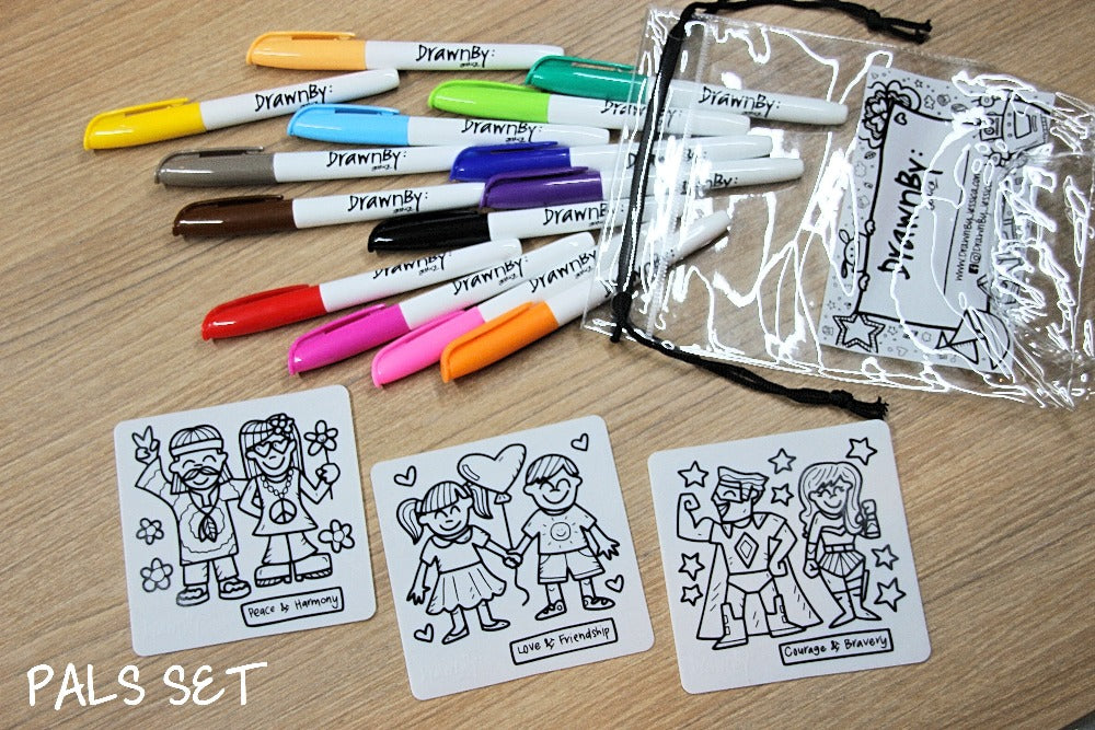 DrawnBy: Coaster Pack (3 coasters)