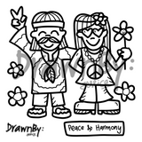 Peace & Harmony Silicone Coaster Mat