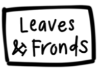 Leaves & Fronds Silicone Coaster Mat