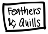 Feathers & Quills Silicone Coaster Mat