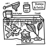 Bubble & Swish Silicone Coaster Mat