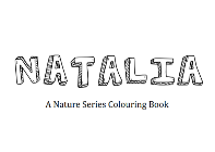 Natalia, A Nature Series Colouring Book